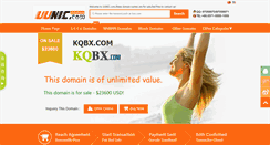 Desktop Screenshot of kqbx.com